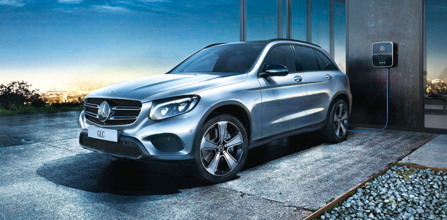 벤츠 GLC 350e.