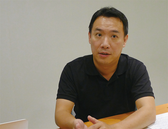 켄 구오 대만 중국문화대학 정보통신기술 프로그램, 무라타제작소·아수스 근무 / 대만 타이베이에서 만난 켄 구오 디램익스체인지 리서치부회장. 사진 이민아 기자
