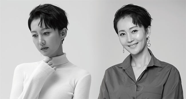 JTBC 드라마 ‘SKY 캐슬’에서 상위 1%의 극성 엄마 한서진 역을 맡아 열연을 펼친 염정아(48세). 사진 아티스트컴퍼니