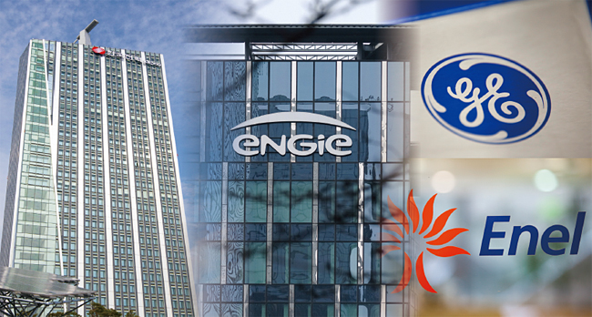 Enel, GE, ENgie 등 글로벌 에너지 기업들은 변신을 통해 성공을 거두고 있다. 사진 블룸버그