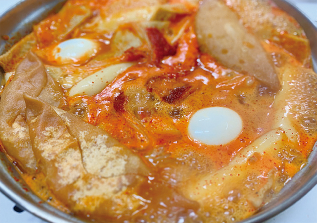 코끼리분식의 즉석떡볶이. 사진 김하늘
