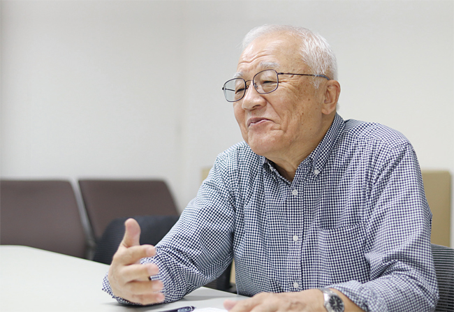 구로다 가쓰히로(黒田勝弘) 교토대학 경제학부 졸업, 교도통신 서울지국장, 산케이신문 서울지국장 / 8월 9일 ‘이코노미조선’ 사무실에서 인터뷰 중인 구로다 가쓰히로 일본 산케이(産經)신문 객원 논설위원. 사진 최원석 에디터