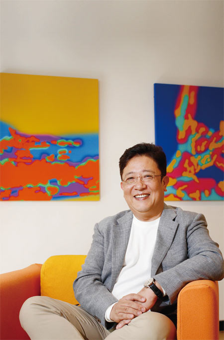 유연호 멀티캠퍼스 대표가 9월 24일 서울 멀티캠퍼스 선릉 3층 라운지에서 ‘이코노미조선’과 인터뷰하고 있다. 사진 채승우 객원기자