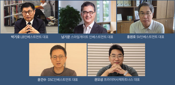 이코노미조선이 국내외 VC 대표를 화상전화와 서면으로 인터뷰했다. / 각 사