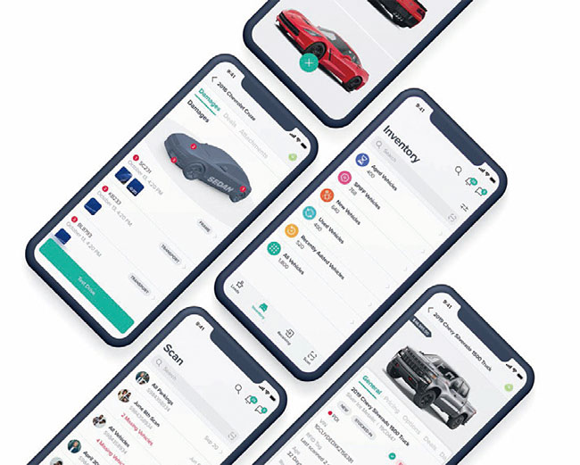 테키온의 온라인 자동차 판매 플랫폼 ARC 구동 화면. 사진 테키온