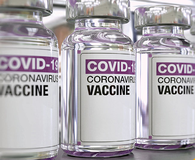 아스트라제네카가 개발한 코로나19 백신. 사진 아스트라제네카