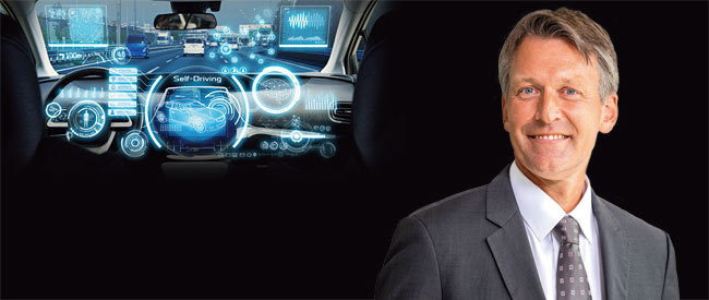 라스 레거 NXP 반도체 CTO 겸 부회장 독일 본대학 물리학 학사, 영국 런던 비즈니스 스쿨 MBA, 전 지멘스 반도체 엔지니어, 전 인피니언 엔지니어, 전 콘티넨털 엔지니어 / 사진 NXP 반도체