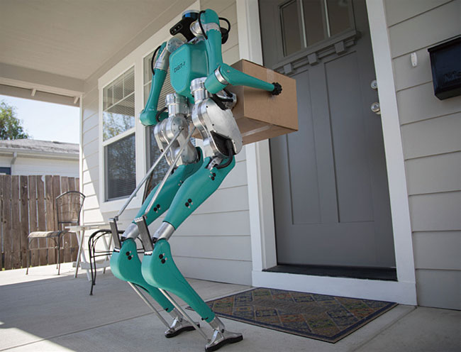 2족 배송 로봇 ‘디지트’. 사진 포드