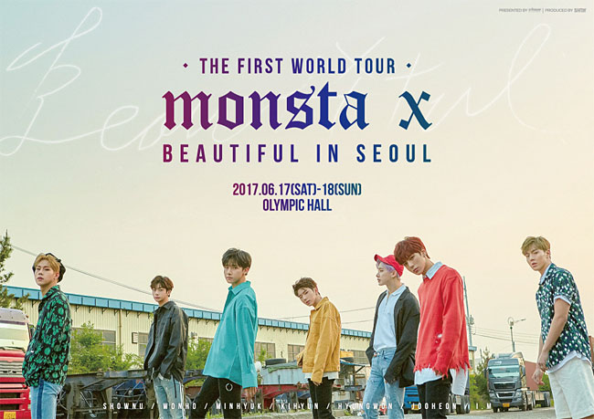 아이돌그룹 몬스타엑스의 첫 월드투어는 마이뮤직테이스트를 통해 성사됐다. 사진 MMT