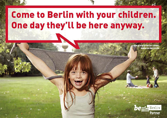 클라우스 보베라이트 시장은 2008년 “우리는 변화의 도시 베를린으로 출발하여 기회의 도시 베를린에 이르게 됐다”는 선언과 함께 ‘비 베를린(be Berlin)’ 캠페인을 시작했다. 사진 be Berlin partner·황부영
