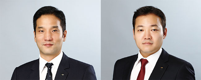 이태성(왼쪽) 세아홀딩스 신임 사장과 이주성 세아제강지주 신임 사장. 사진 세아그룹