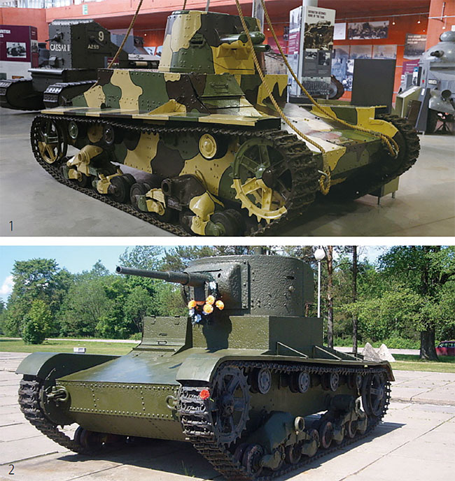 1. 빅커스 Mk. E 전차는 정작 개발국에서 채택하지 않았지만 여러 나라에 판매됐고 소련, 폴란드, 미국, 일본, 이탈리아 등이 개발한 경전차에 직간접적으로 많은 영향을 끼쳤다. 위키피디아 2. 소련의 T-26은 빅커스 Mk. E를 기반으로 개발된 경전차로 흔히 소련 전차의 시조새로 불린다. 이후 전차 역사에서 소련 그리고 현재 러시아의 위상을 생각한다면 빅커스 Mk. E가 끼친 영향이 어느 정도인지 짐작할 수 있다. 위키피디아