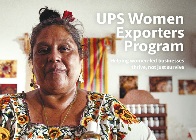 UPS가 운영하는 ‘여성 수출업자 지원 프로그램’. 사진 UPS