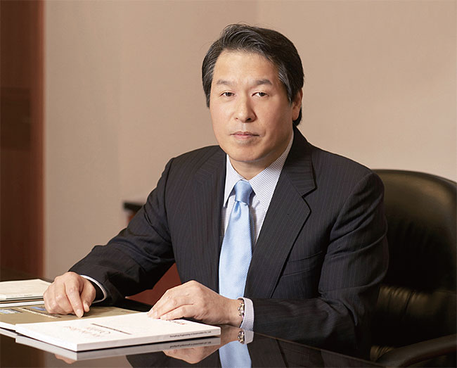 김석준 쌍용건설 회장. 쌍용건설