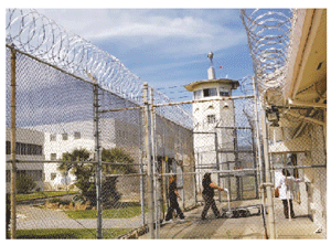 - CCA가 운영하고 있는 교도소.