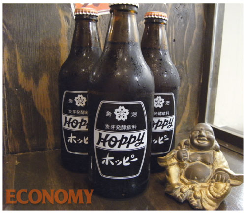 - 세월이 흘러도 홉비맥주는 일본 서민들이 가장 사랑하는 맥주 음료다.