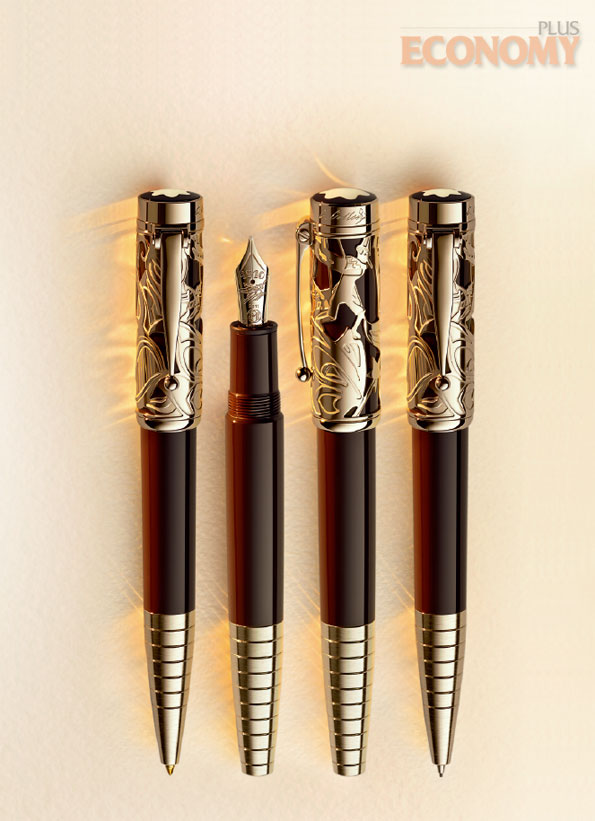 - 전설적인 캐릭터 피노키오의 창조자를 기리며 만든 2011년 몽블랑 작가 에디션 ‘카를로 콜리디(Carlo Collodi)’다. 몽블랑의 20번째 작가 에디션이다.