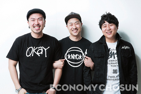 모모트 공동 창업자 이흔태 팀장, 박희열 대표, 이준강 팀장(왼쪽부터)
