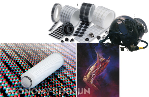 1. GOREⓇ벤트 2. GOREⓇ ULTRA-FLEXIBLE HYBRID CABLE ASSEMBLY 3. GOREⓇ VIABAHNⓇ Endoprosthesis 4. GOREⓇ필터