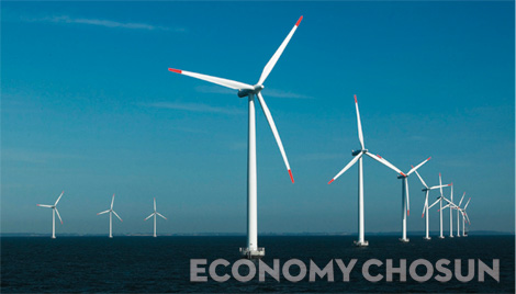 주요 선진국들은 원전에 대한 의존도를 줄이고 대체에너지를 통한 전기 확보 비중을 늘리고 있다. 사진은 덴마크 해상풍력발전단지.