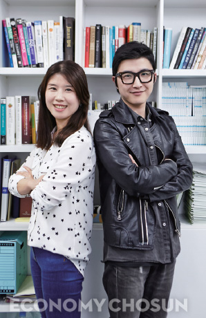 - 남대광 대표(오른쪽)와 남혜진 이사는 몬캐스트를 ‘유머 동영상의 유튜브’로 키우고 싶다고 했다.