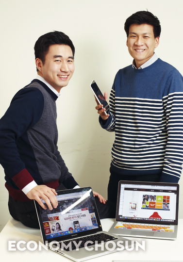 - 차이나다의 김선우 대표(왼쪽)와 주샹 이사가 의기투합해 만든 중국어 회화 서비스 ‘차이나탄’에는 현지 중국인 강사가 300여명 등장한다.