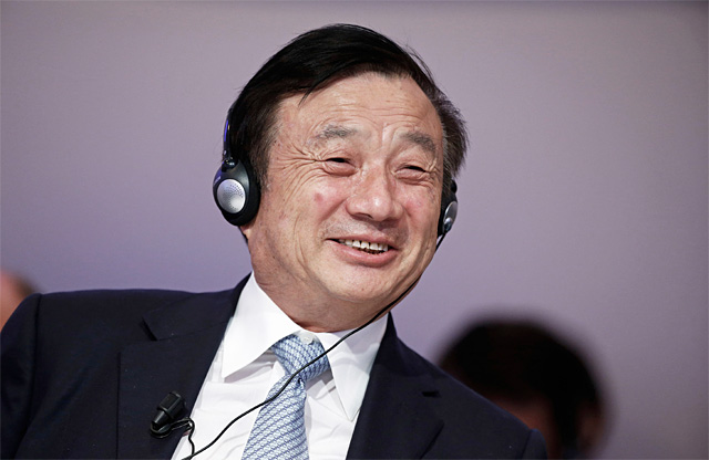 런정페이 화웨이 회장은 2015년 1월 다보스포럼에 참석하는 등 최근 조금씩 대외 활동을 늘려가고 있다.