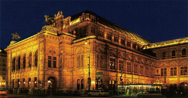 오스트리아 빈의 빈 국립 오페라 하우스의 모습. <사진 : 위키미디어>