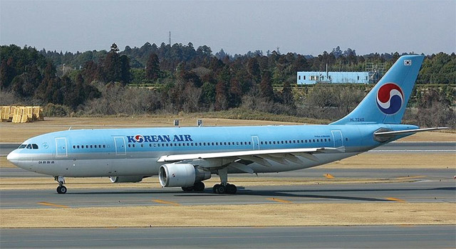 대한항공 소속의 A300-600R. 대한항공은 에어버스가 만든 최초의 민항기를 개발 당사국 이외에 처음으로 구입한 항공사다.