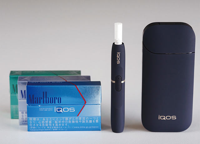 필립모리스인터내셔널이 개발한 전자담배 아이코스. <사진 : 블룸버그>