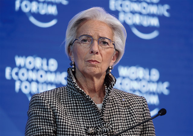 크리스틴 라가르드 IMF 총재. <사진 : 블룸버그>