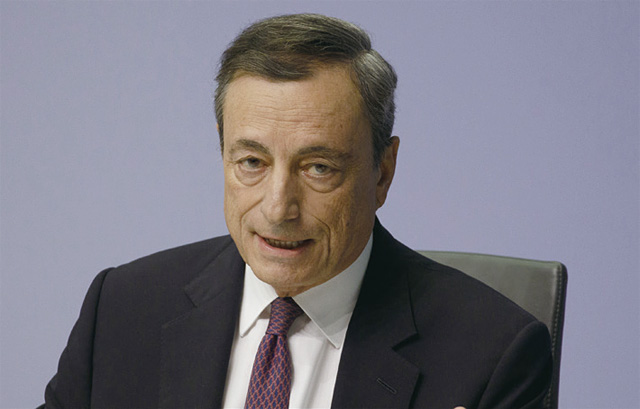 마리오 드라기 ECB 총재. <사진 : 블룸버그>