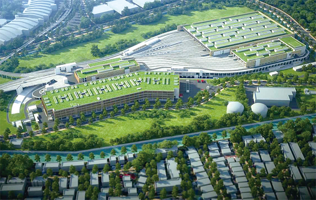GS건설은 지난해 3월 싱가포르에서 14억6000만달러 규모의 빌딩형 차량기지 공사 ‘T301 프로젝트’를 단독 수주했다. <사진 : GS건설>