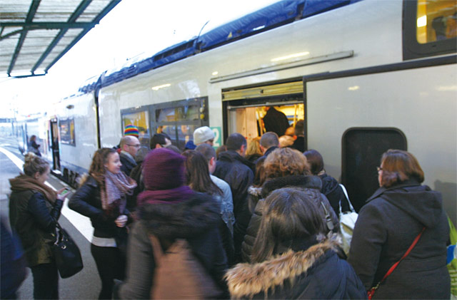 많은 프랑스인들이 철도를 이용해 룩셈부르크로 이동한다. <사진 : SNCF>