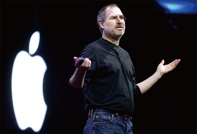 고(故) 스티브 잡스 애플 창업자는 알려진 것과 달리 공감 능력이 높고 배려심이 많았다고 한다. <사진 : 블룸버그>