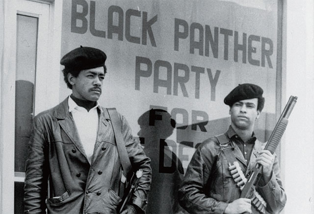 블랙팬서당 당원들의 모습. <사진 : 플리커>
