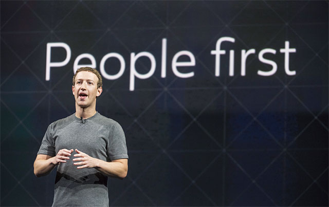 2004년 설립 이래 최대 위기에 몰린 마크 저커버그 페이스북 CEO. 사진 블룸버그
