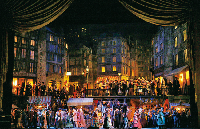 뉴욕 메트로폴리탄 오페라의 ‘라보엠’ 공연 모습. 사진 뉴욕 메트로폴리탄 오페라