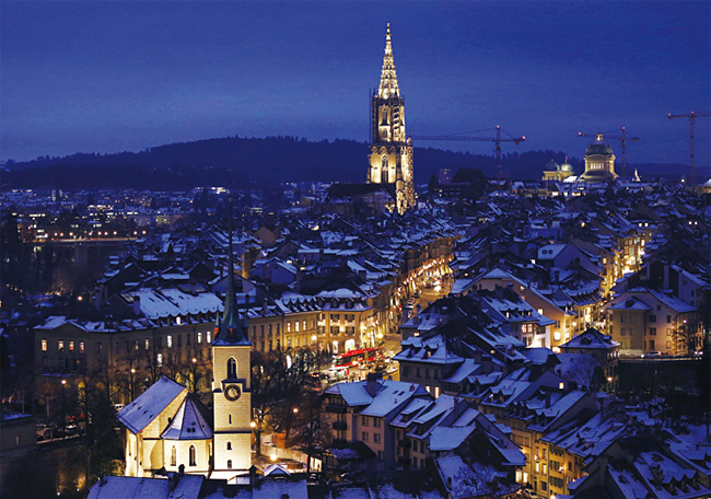 스위스 집값이 유럽 38개국 중 최고 수준으로 올랐다. 사진 블룸버그