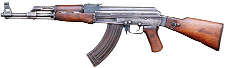 AK-47은 후속작, 파생형을 포함해 무려 1억 정 이상 생산된 것으로 추정되는 뛰어난 자동소총이다. 사진 위키피디아