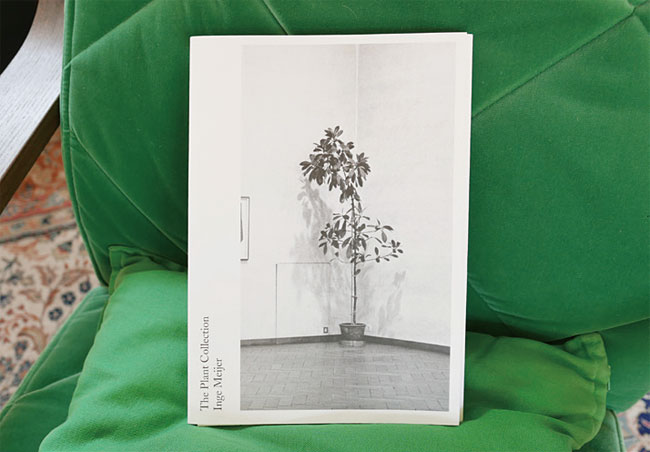 잉게 마이어의 책, ‘식물 모음집’의 표지. 사진 김진영