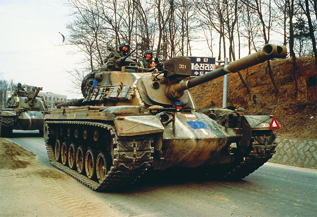현재 순차적으로 폐기 중인 국군의 M48 전차. 다행히도 실전에서 사용되지 않았다. 사진 위키미디어