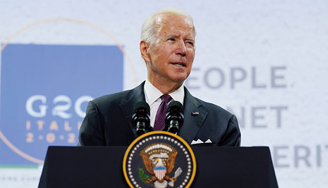 조 바이든 미국 대통령. 사진 AP연합