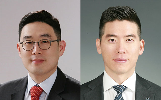 구본규(왼쪽) 신임 사장, 구동휘 신임 부사장. 사진 LS그룹