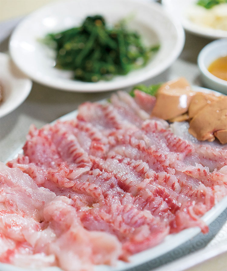 황가오리회. 사진 최갑수