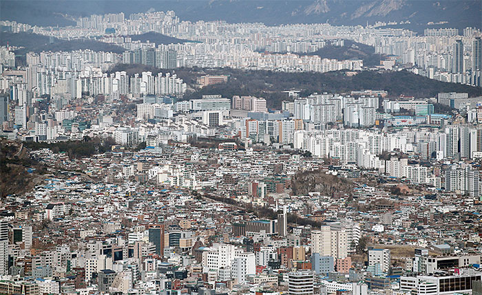 서울 시내 아파트. 사진 뉴스1