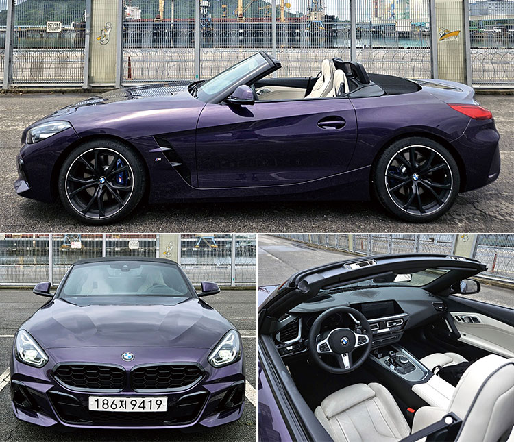 BMW Z4 외관과 내부. 사진 고성민 기자