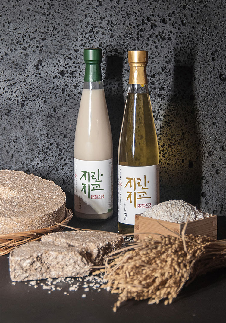 친구들의술 전통주 ‘지란지교’. 사진 친구들의술