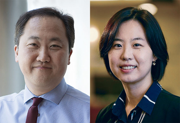 이번 Y염색체 최초 해독에는 한국인 과학자들이 큰 역할을 했다. 잭슨의학연구소 논문의 대표 저자인 찰스 리(왼쪽) 박사는 캐나다계 한국인 과학자다. 미 국립인간게놈연구소 논문의 제1 저자도 한국인 과학자인 이아랑 박사다. 사진 미 잭슨의학연구소·이아랑