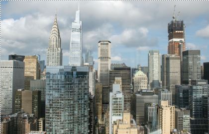 뉴욕 맨해튼 지역 고층 빌딩들. AP연합